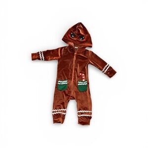 NEW Gingerbread zip up size 12-18 months